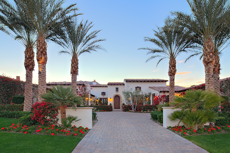 View of Anne Heche’s estate in Los Angeles, California.
