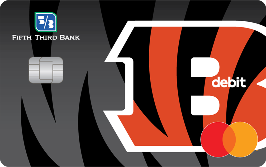 Fifth Third Bengals-branded debit card