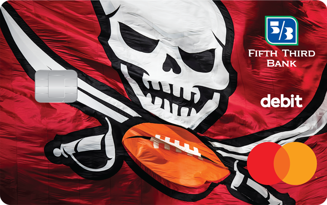 Fifth Third Bucs-branded debit card