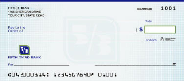 bank checkbook