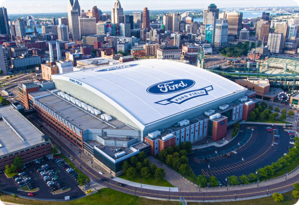 Detroit Lions stadium
