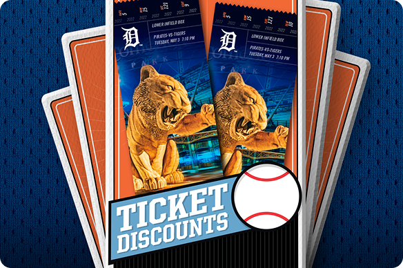 image of the Detroit Tigers ticket discounts