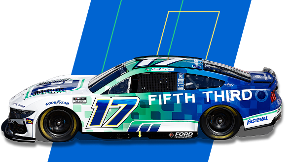 Fifth Third sponsored nascar car